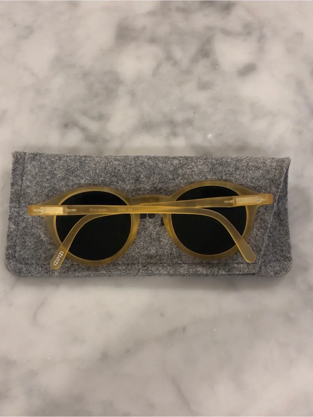 IZIPIZI Junior Yellow Kids Sunglasses - age 3-5 years